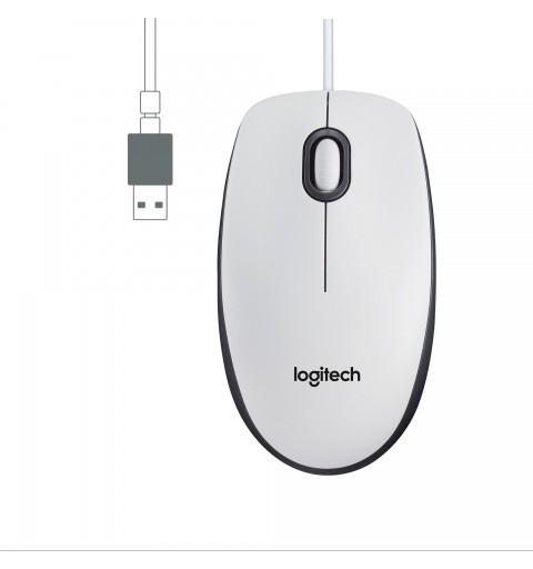 Logitech M100 mouse Ambidestro USB tipo A Ottico 1000 DPI