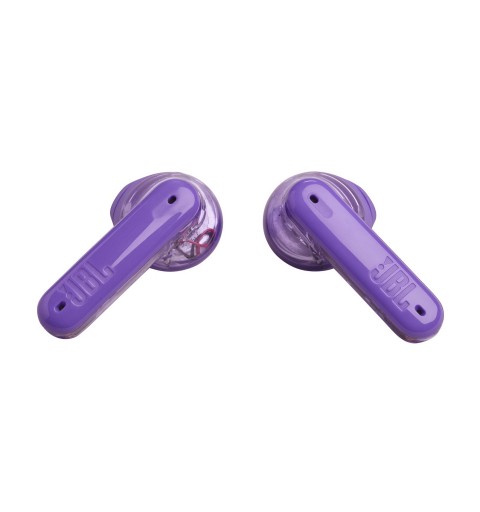 JBL Tune Flex Ghost Edition Headset True Wireless Stereo (TWS) In-ear Calls Music Bluetooth Purple, Translucent