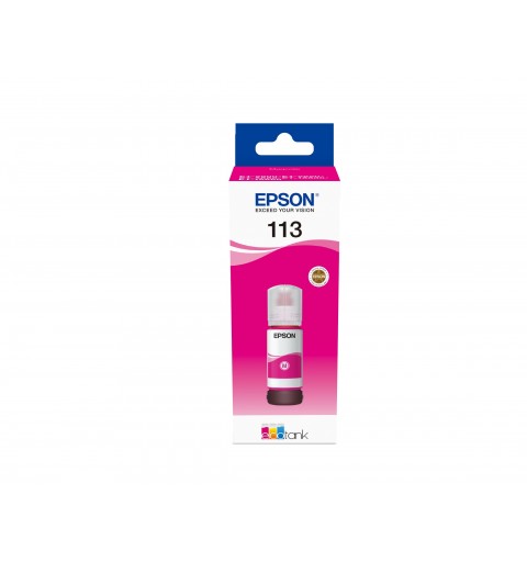 Epson 113 EcoTank Pigment Magenta ink bottle