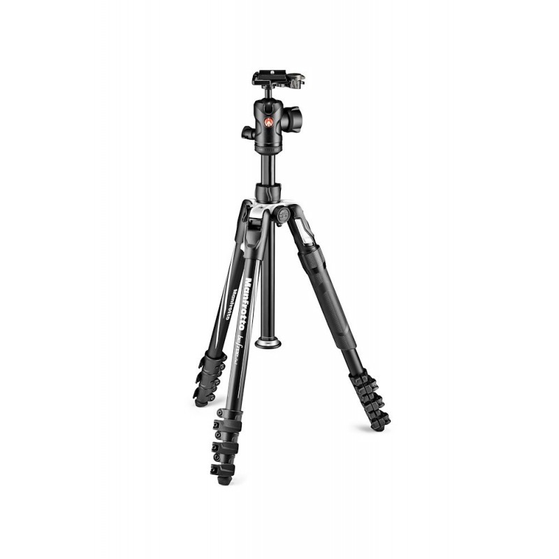 Manfrotto Befree 2N1 tripode Digitales cámaras de película 3 pata(s) Negro, Plata