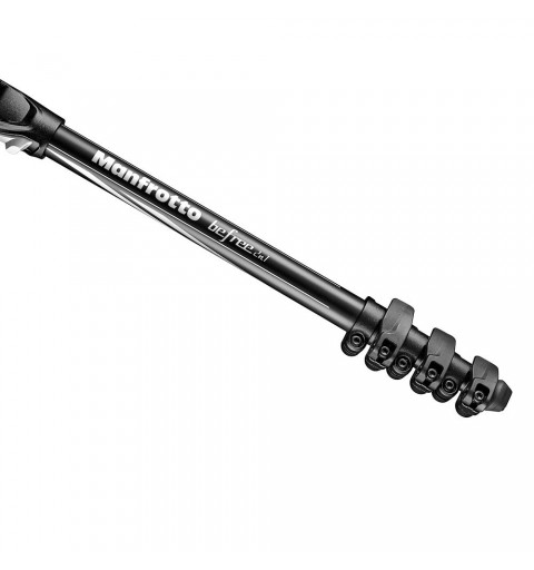 Manfrotto Befree 2N1 trépied Caméras numériques 3 pieds Noir, Argent