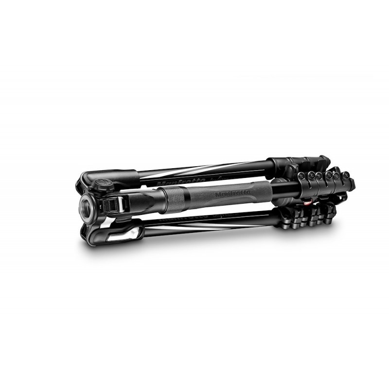 Manfrotto Befree 2N1 treppiede Fotocamere digitali film 3 gamba gambe Nero, Argento