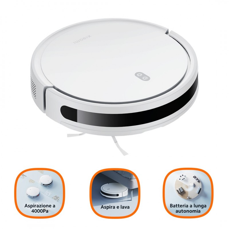 Xiaomi E10 robot vacuum 0.4 L Bagless White