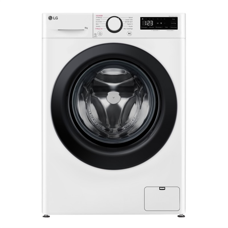 LG F4R3009NSWB washing machine Front-load 9 kg 1400 RPM A White