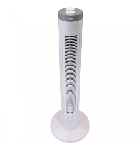 Ventilatore Bimar VC77 TOWER FAN Con Timer White e Grey