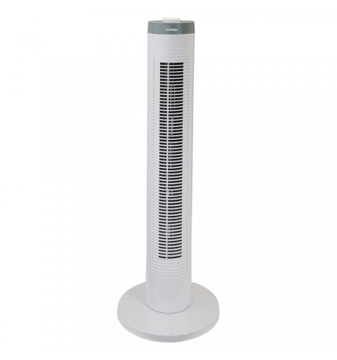 Ventilatore Bimar VC77 TOWER FAN Con Timer White e Grey