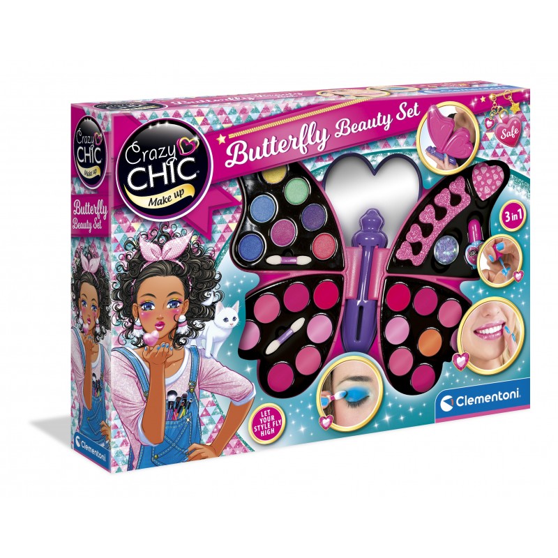 Clementoni Crazy Chic Butterfly beauty set