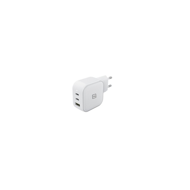 Tucano MA-GAN65P-EU-W mobile device charger Universal White AC Fast charging Indoor