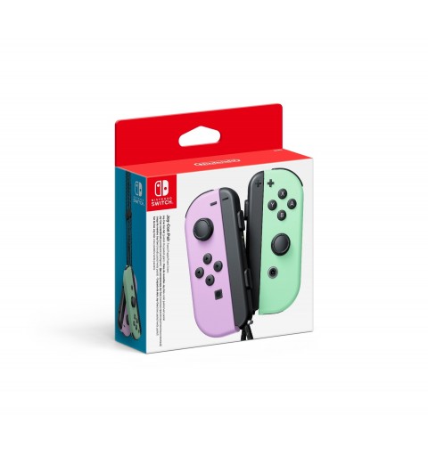 Nintendo Switch - Set da due Joy-Con Viola Pastello Verde pastello