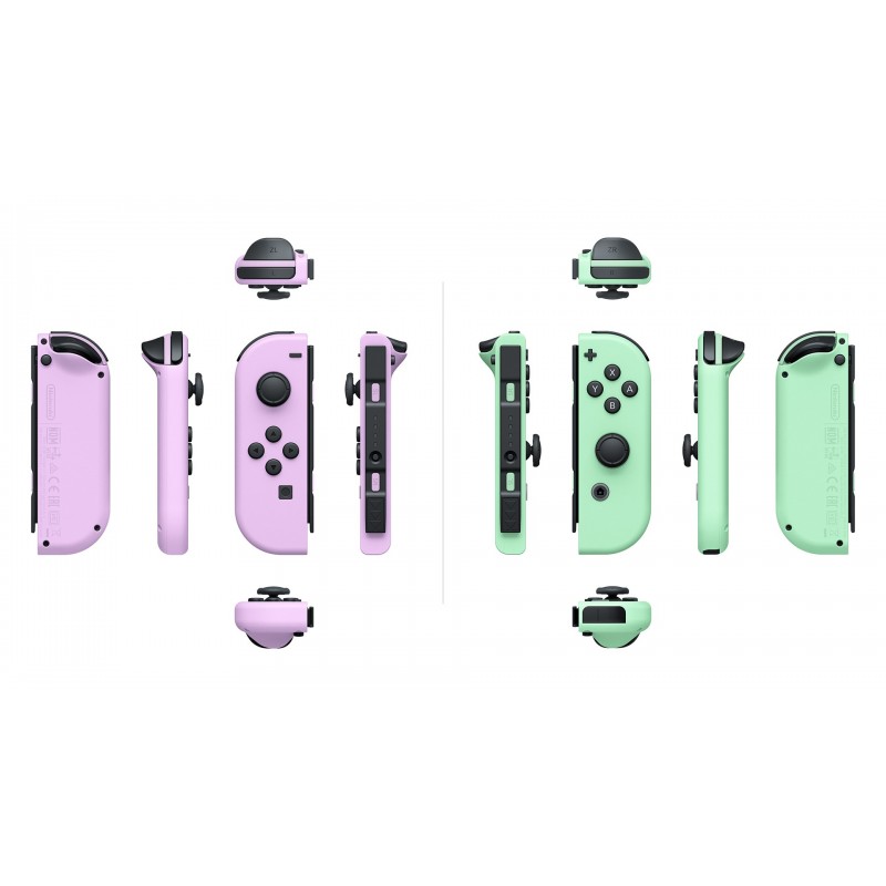 Nintendo 10011584 Gaming Controller Green, Purple Bluetooth Gamepad Analogue Digital Nintendo Switch, Nintendo Switch OLED
