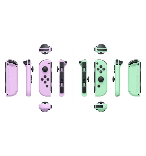 Nintendo Switch - Set da due Joy-Con Viola Pastello Verde pastello