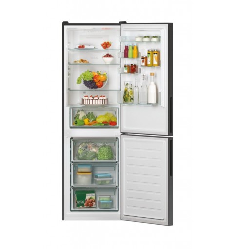 Candy Fresco CCE3T618EB fridge-freezer Freestanding 341 L E Black
