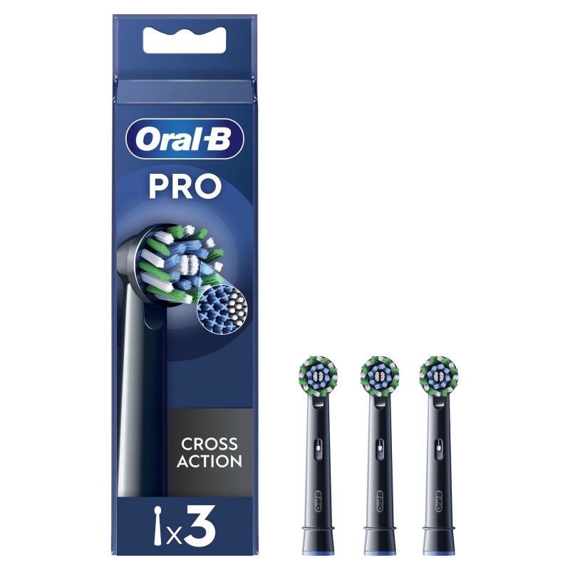 Oral-B Pro Cross Action 3 pc(s) Black