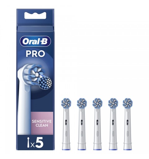 Oral-B Testine Di Ricambio Pro Sensitive Clean, 5 Testine