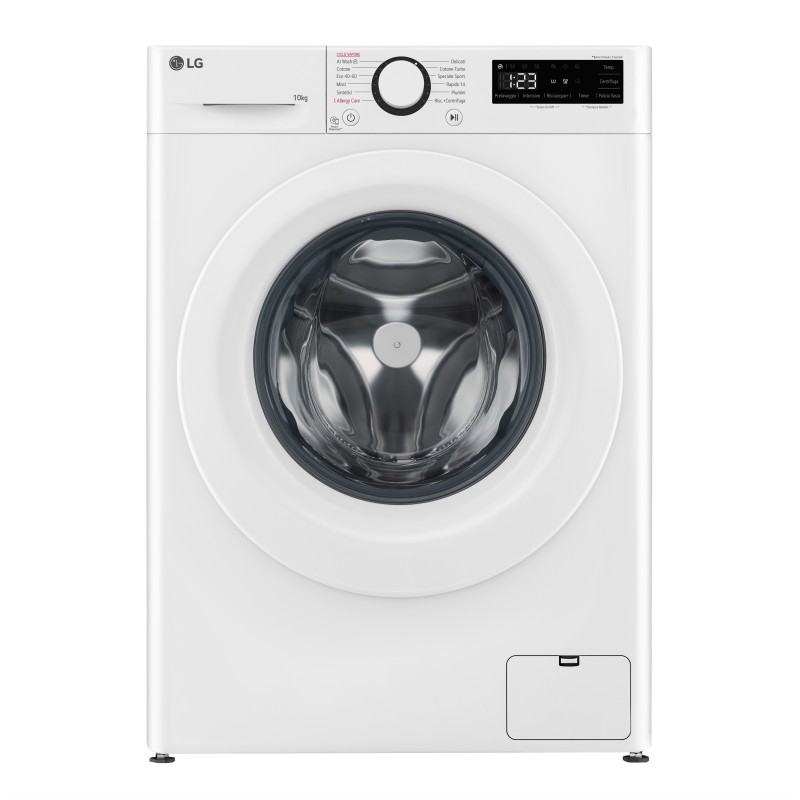 LG F4R3010NSWW machine à laver Charge avant 10 kg 1400 tr min A Blanc