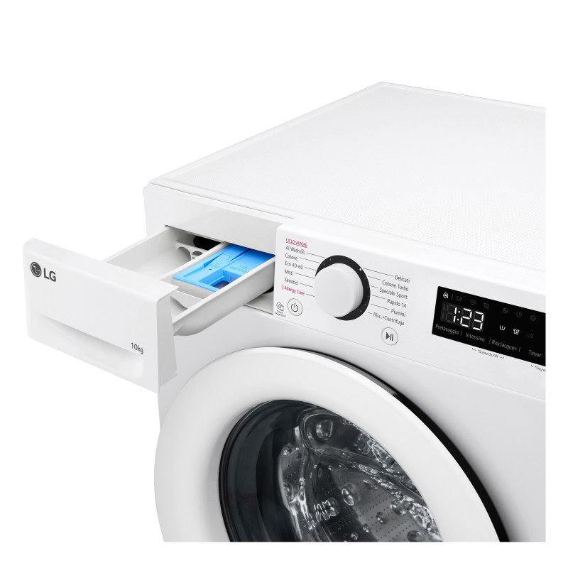 LG F4R3010NSWW lavadora Carga frontal 10 kg 1400 RPM A Blanco