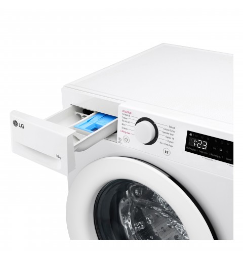 LG F4R3010NSWW lavadora Carga frontal 10 kg 1400 RPM A Blanco