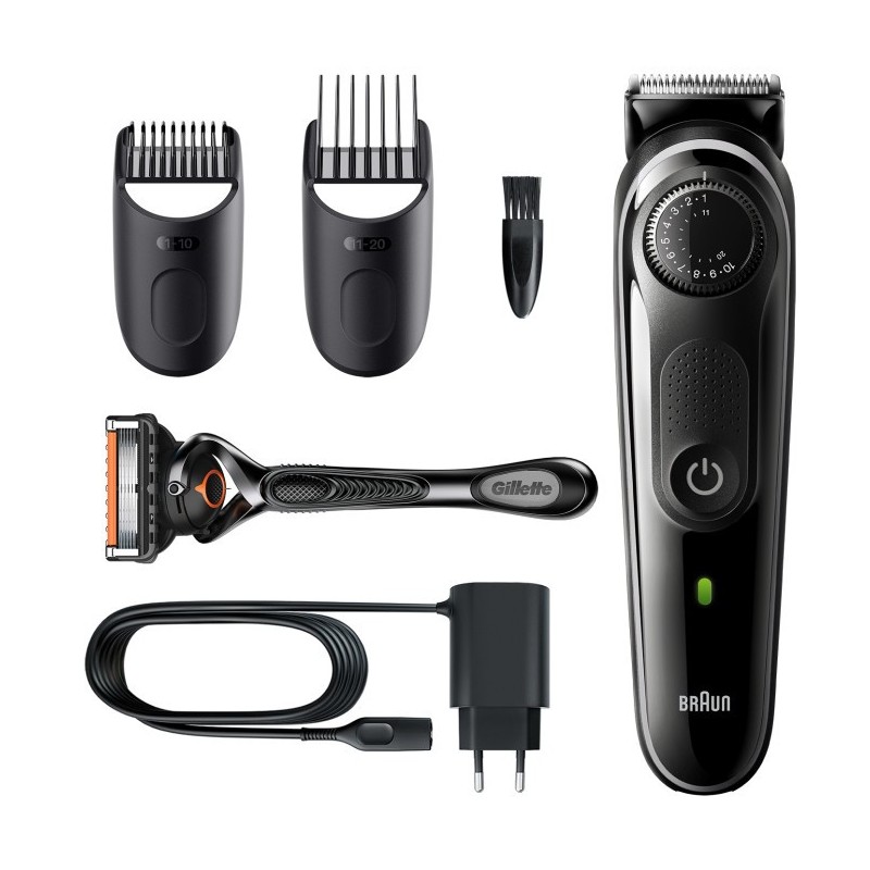 Braun BeardTrimmer 5 BT5342 Batería 39 2 cm Mojado y seco Negro