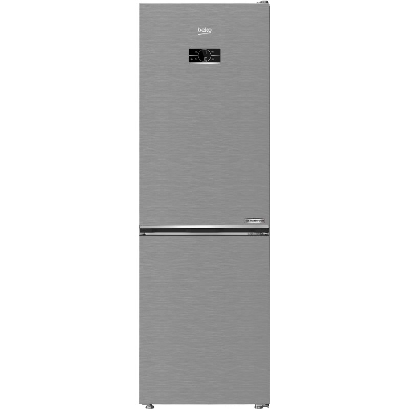 Beko B5RCNE366HXB Kühl- und Gefrierkombination Freistehend 316 l C Grau