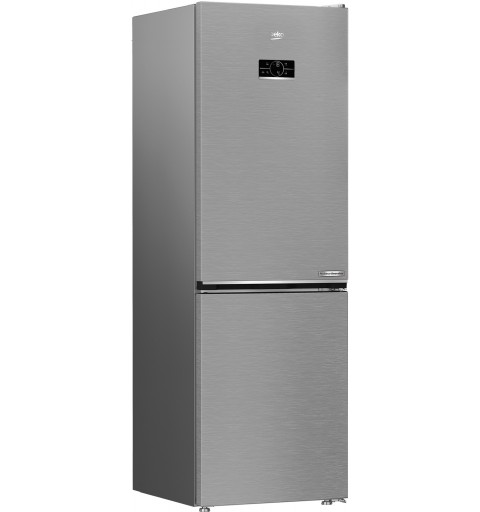 Beko B5RCNE366HXB réfrigérateur-congélateur Pose libre 316 L C Gris
