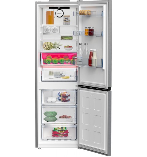 Beko B5RCNE366HXB nevera y congelador Independiente 316 L C Gris