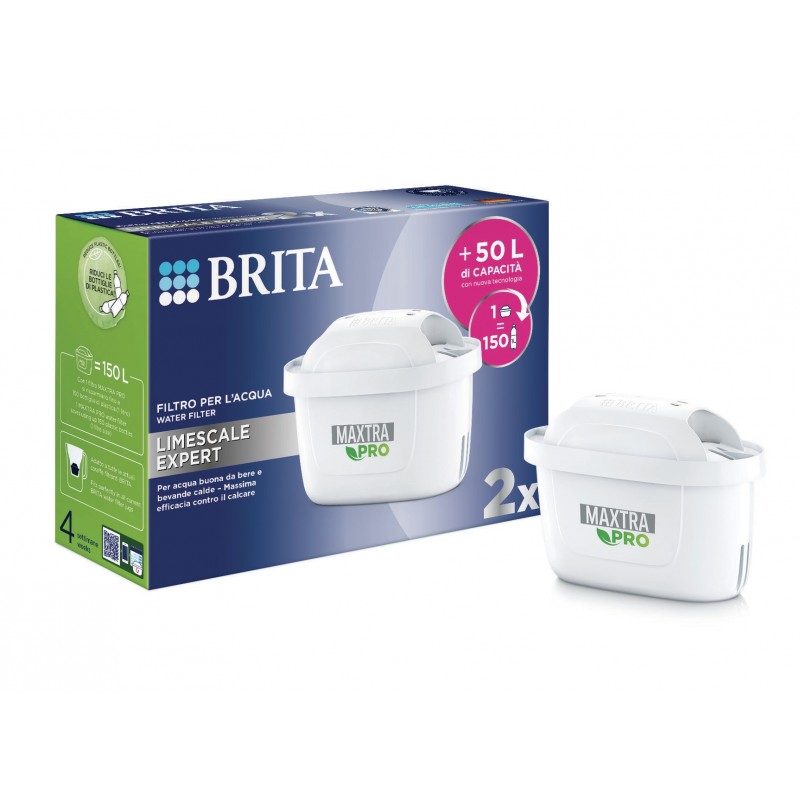 Brita Maxtra Pro Limescale Expert Ricambio filtro per acqua 2 pz