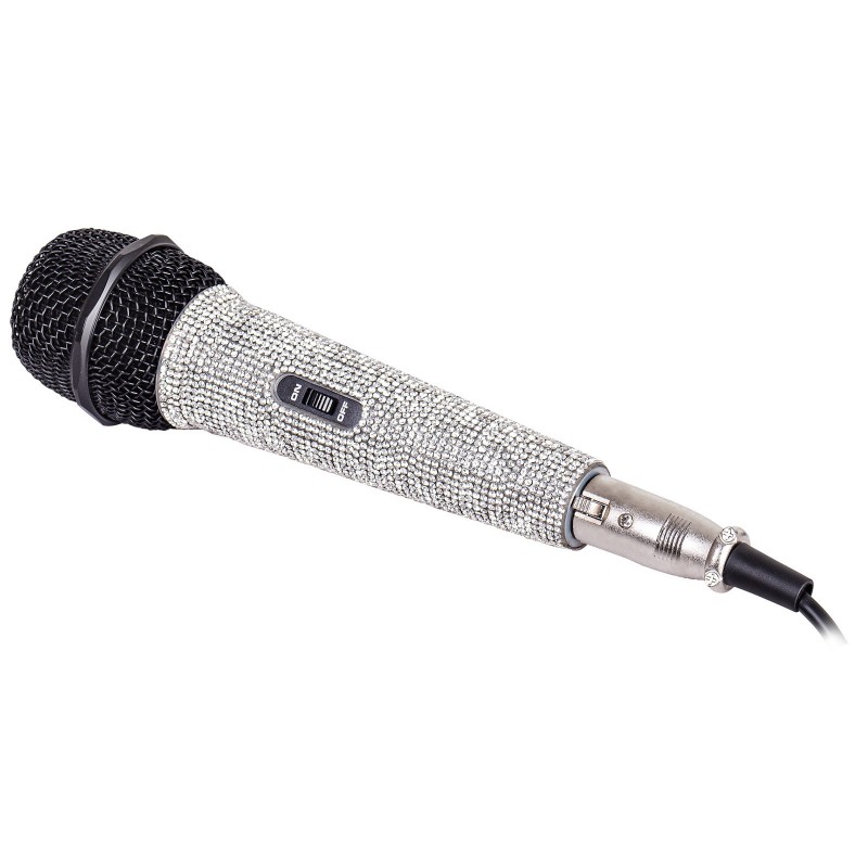 Trevi EM 30 STAR Schwarz, Metallisch, Silber Karaoke-Mikrofon