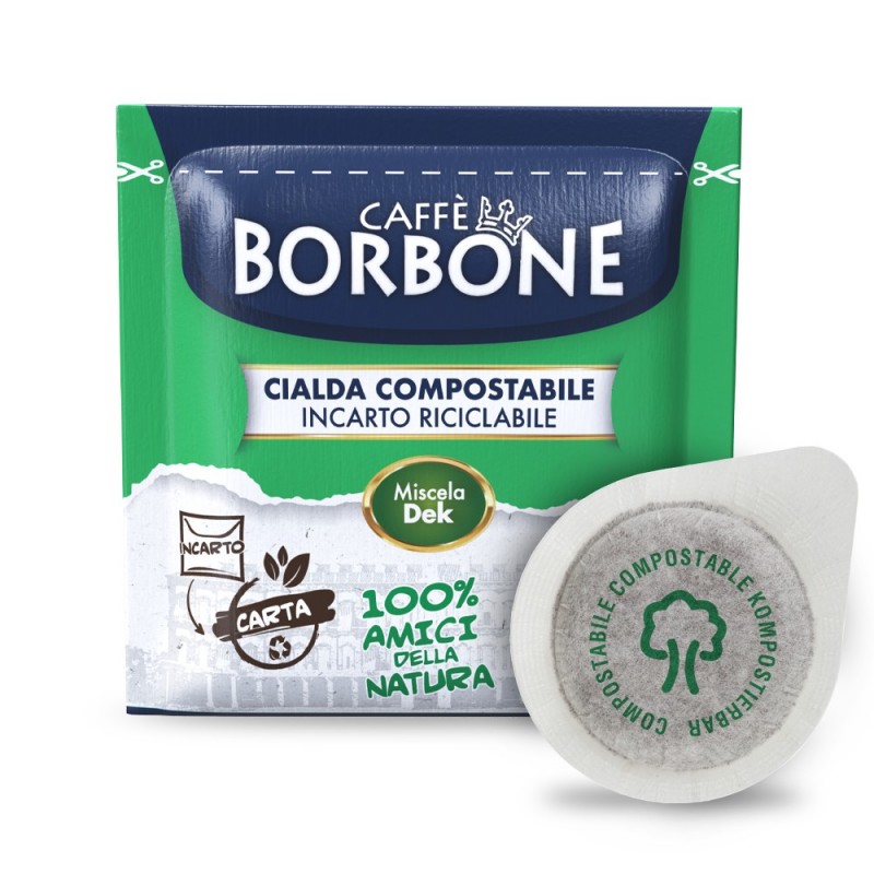 Caffè Borbone Cialda Miscela Decaffeinata - confezione da 50 pezzi