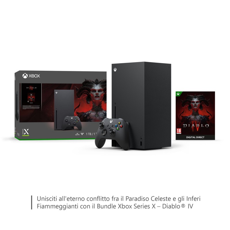 Microsoft Xbox Series X - Diablo IV 1 TB Wi-Fi Black