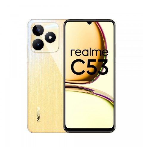 realme C 53 17,1 cm (6.74") Hybride Dual-SIM Android 13 4G USB Typ-C 6 GB 128 GB 5000 mAh Gold