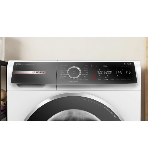 Bosch Serie 8 WGB254A0IT lavadora Carga frontal 10 kg 1400 RPM A Blanco