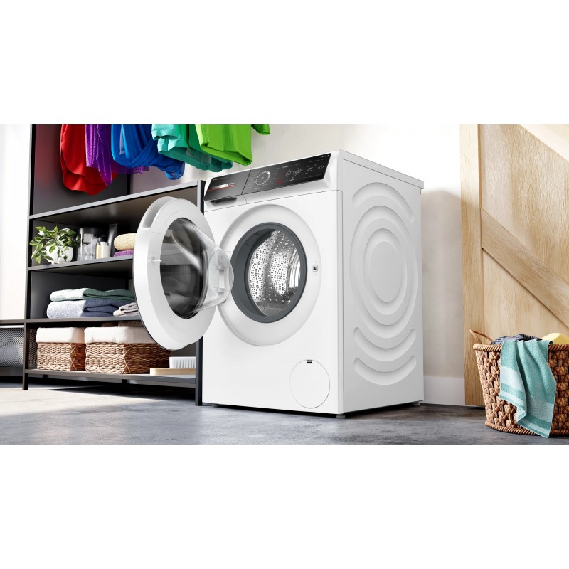 Bosch Serie 8 WGB254A0IT machine à laver Charge avant 10 kg 1400 tr min A Blanc