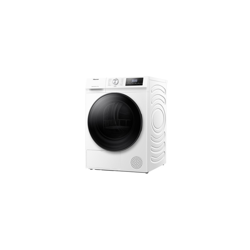 Hisense DHQA902U asciugatrice Libera installazione Caricamento frontale 9 kg A++ Bianco