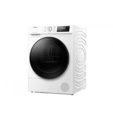 Hisense DHQA902U asciugatrice Libera installazione Caricamento frontale 9 kg A++ Bianco