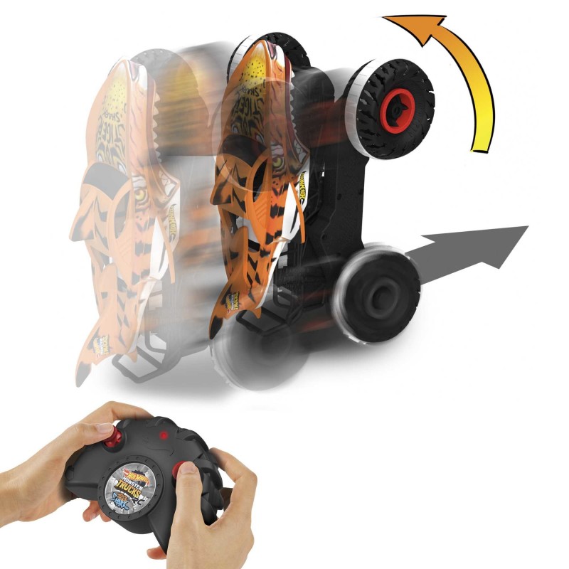Hot Wheels Monster Trucks Hwmt Unstoppable Tiger Shark Rc Vehicle