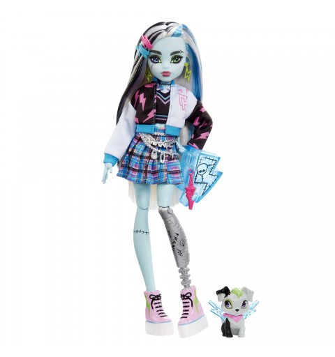 Monster High Frankie Stein Doll With Pet And Accessories