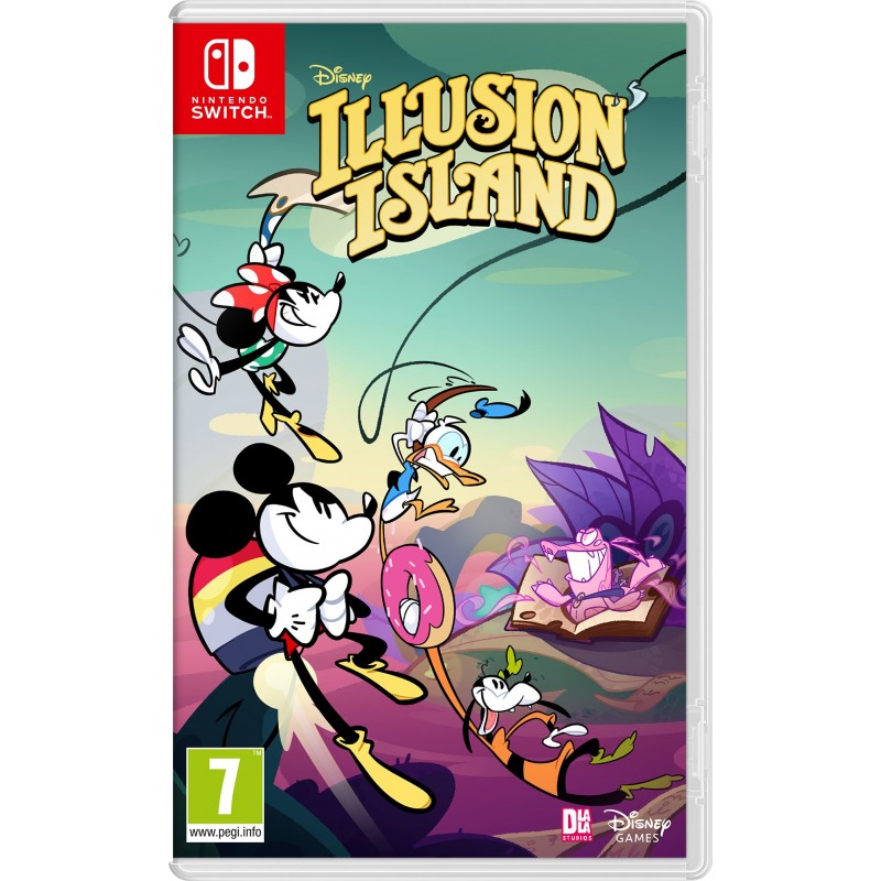 Nintendo Disney Illusion Island Standard Simplified Chinese, Dutch, English, Spanish, French, Italian, Japanese, Korean