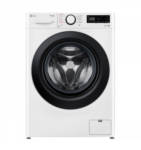 LG F2WV308S6AW Lavatrice 8,5kg AI DD, Classe A, 1200 giri, Vapore