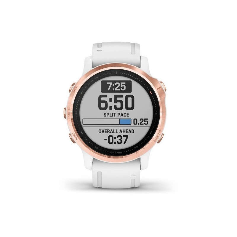 Garmin fēnix 6S Pro 3,05 cm (1.2") 42 mm 240 x 240 Pixel Nero, Rose Gold GPS (satellitare)