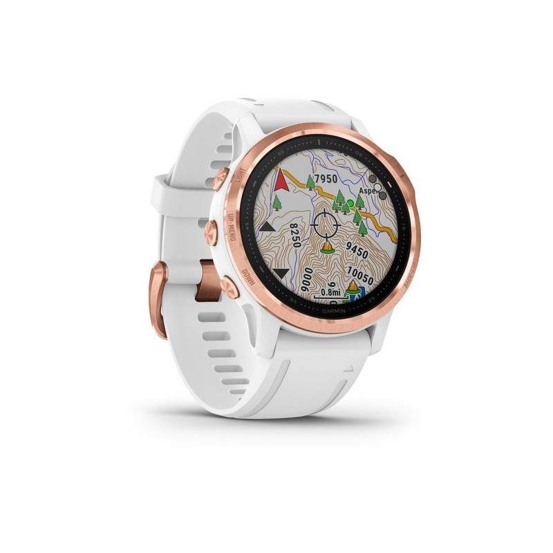 Garmin fēnix 6S Pro 3,05 cm (1.2") 42 mm 240 x 240 Pixel Nero, Rose Gold GPS (satellitare)