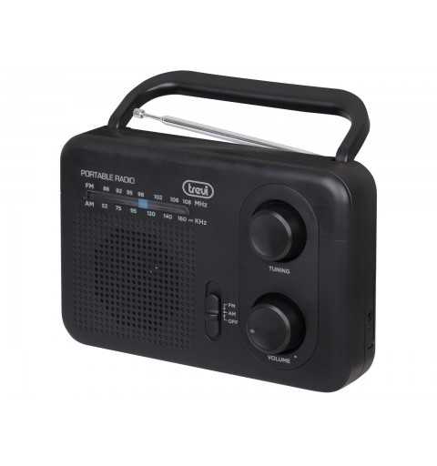 Trevi 0RA7F6400 radio Portable Analog Black