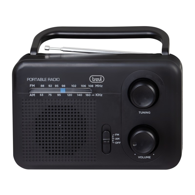 Trevi 0RA7F6400 radio Portable Analog Black