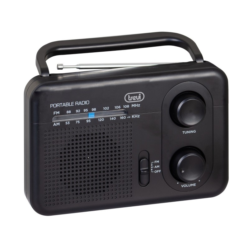 Trevi 0RA7F6400 radio Portable Analog Black