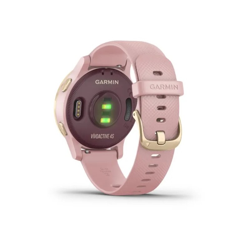 Garmin Vivoactive 4S 2.79 cm (1.1") MIP 40 mm Digital 218 x 218 pixels Touchscreen Gold Wi-Fi GPS (satellite)
