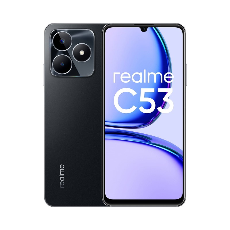 realme C 53 17,1 cm (6.74") Double SIM hybride Android 13 4G USB Type-C 6 Go 128 Go 5000 mAh Noir