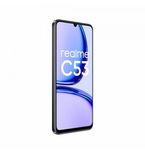 realme C 53 17,1 cm (6.74") Double SIM hybride Android 13 4G USB Type-C 6 Go 128 Go 5000 mAh Noir