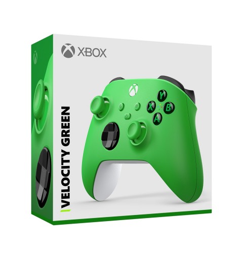 Microsoft Xbox Wireless Verde Bluetooth USB Gamepad Analógico Digital Android, PC, Xbox One, Xbox Series S, Xbox Series X, iOS