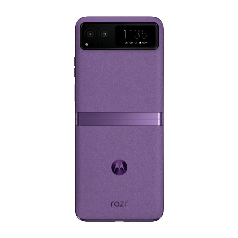 Motorola RAZR 40 17,5 cm (6.9") Double SIM Android 13 5G USB Type-C 8 Go 256 Go 4200 mAh Lilas