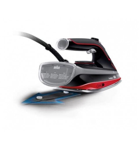 Braun SI 5057 RD Steam iron Ceramic soleplate 2700 W Black, Red