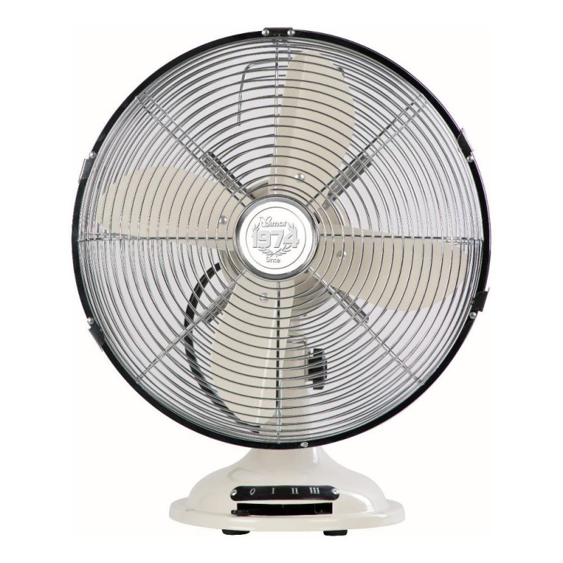 Bimar VTM35 Ventilatore da tavolo Vintage Table Fan Panna